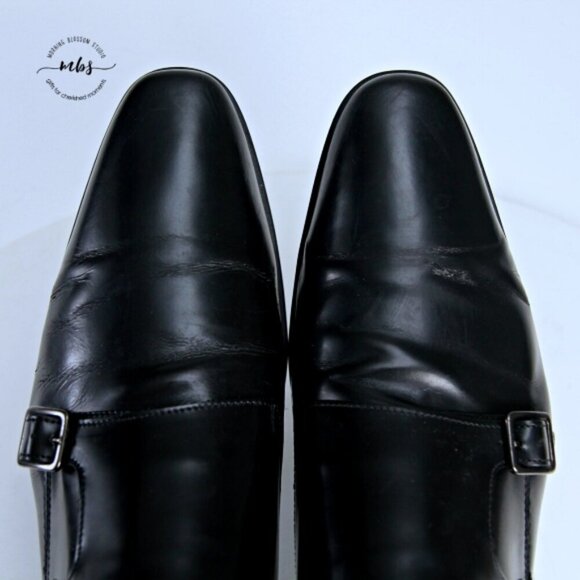 The Rail‎ Leather Cap Toe Derbys Black Men 11.5 main image 11